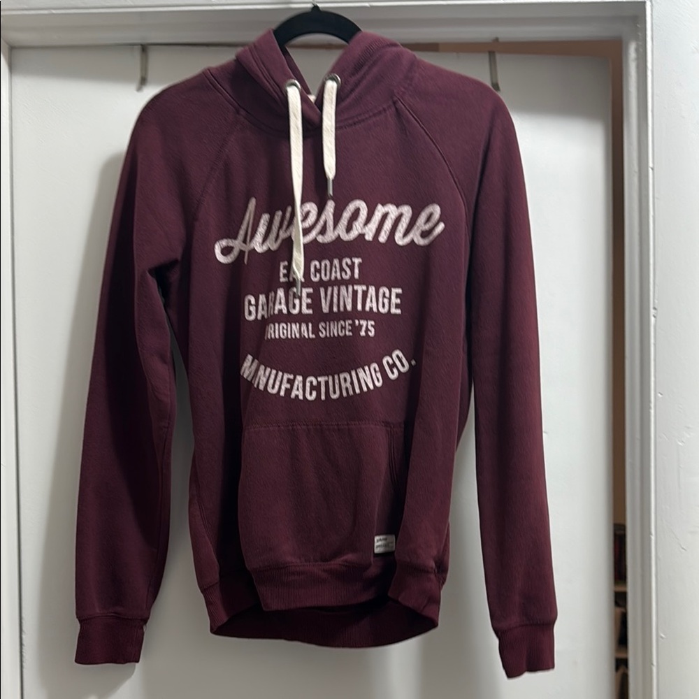 Garage Burgundy Hoodie